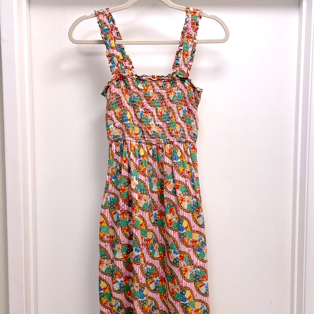 Rhode Maggie printed dress XS